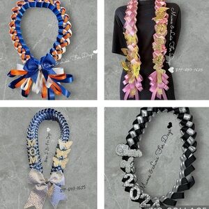 Custom Personalized Graduation Leis Birthday Anniversary over the hill him/her